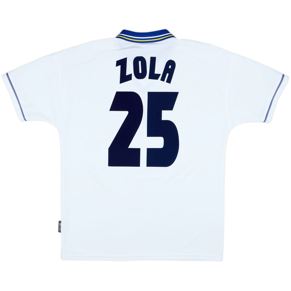 1998-00 Chelsea Away Shirt Zola #25 - 8/10 - (L)