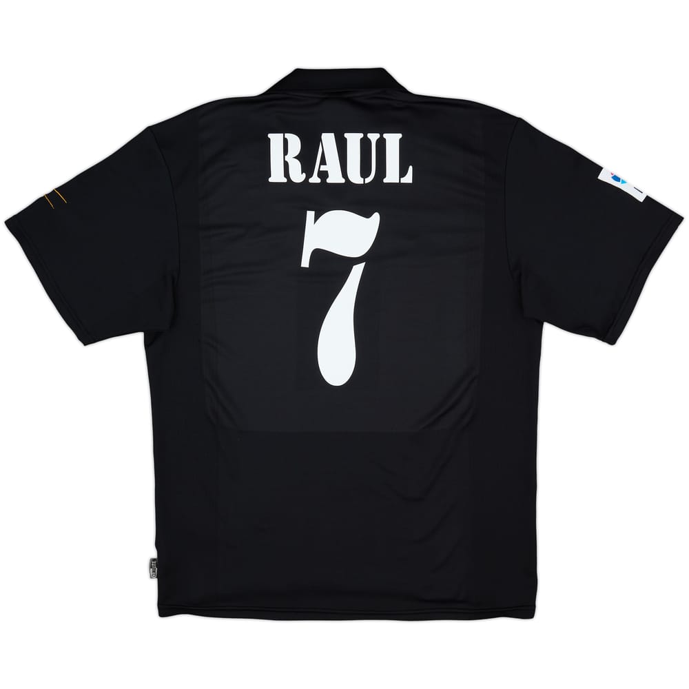 2001 Real Madrid Away Shirt Raul #7 - 8/10 - (L)