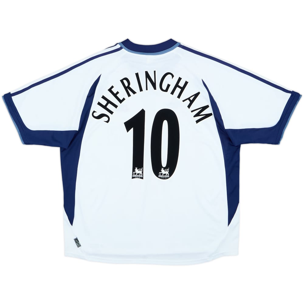 2001-02 Tottenham Camiseta Local Sheringham #10 - 6/10 - (XL)