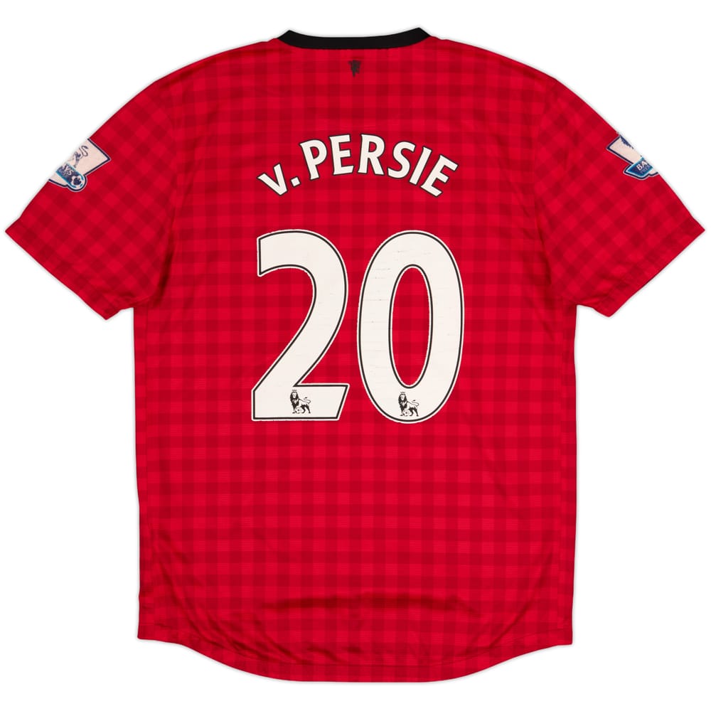 2012-13 Manchester United Home Shirt v.Persie #20 - 5/10 - (M)