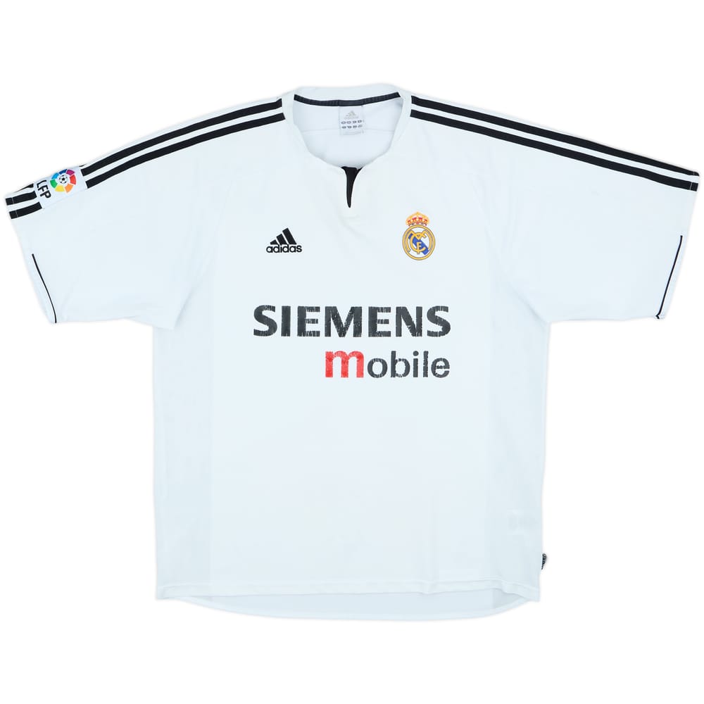 2003-04 Real Madrid Home Shirt - 5/10 - (L)