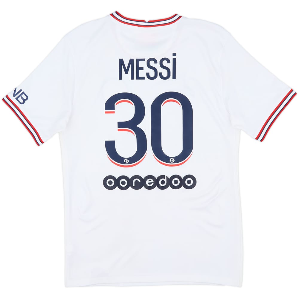 2021-22 Paris Saint-Germain Fourth Shirt Messi #30 - 6/10 - (S)
