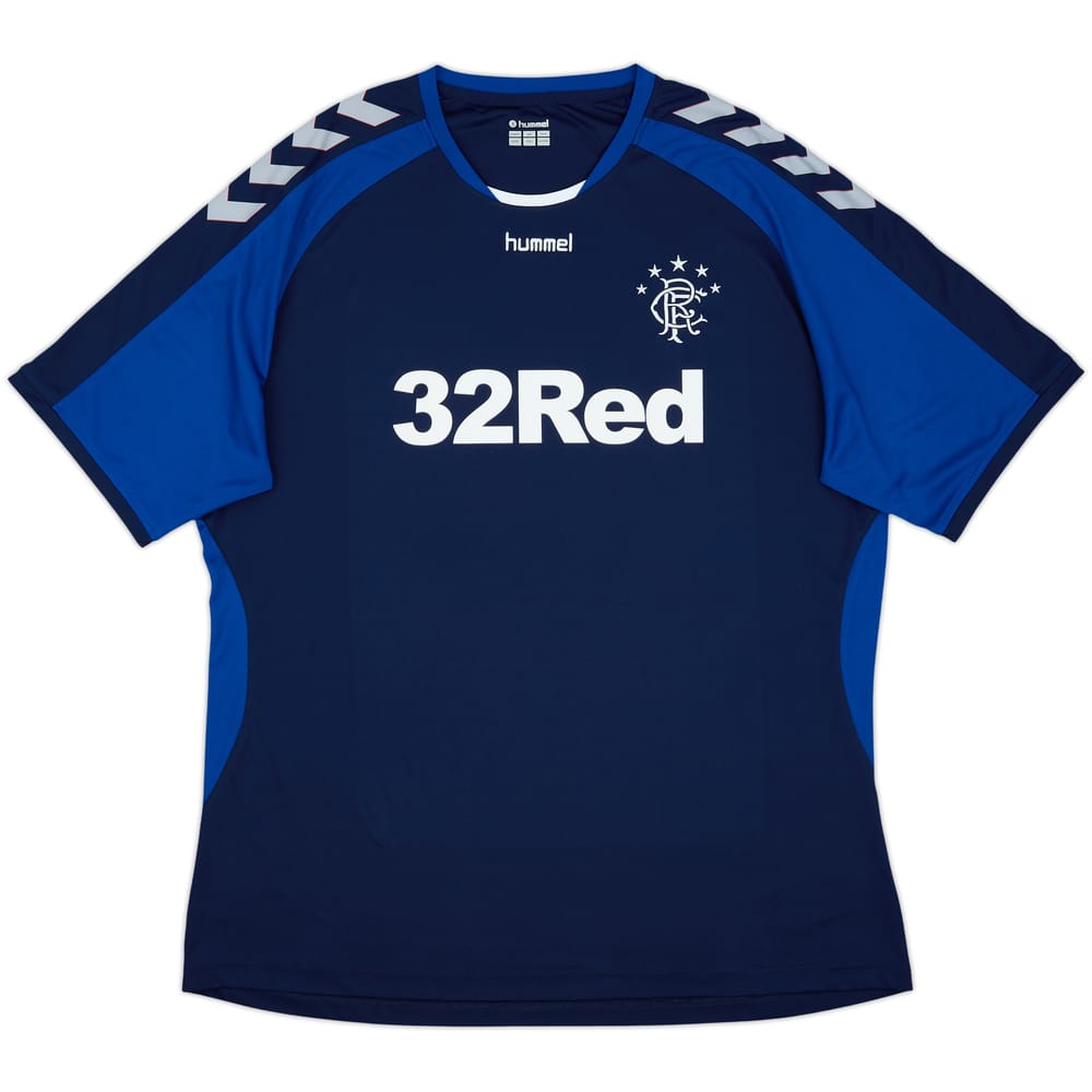 2018-19 Rangers Hummel Training Shirt - 10/10 - (4XL)
