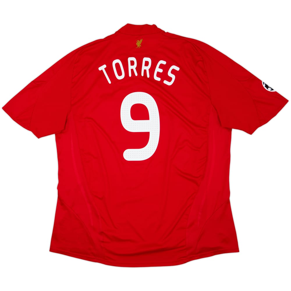 2008-10 Liverpool Home Shirt Torres #9 - 6/10 - (XXL)