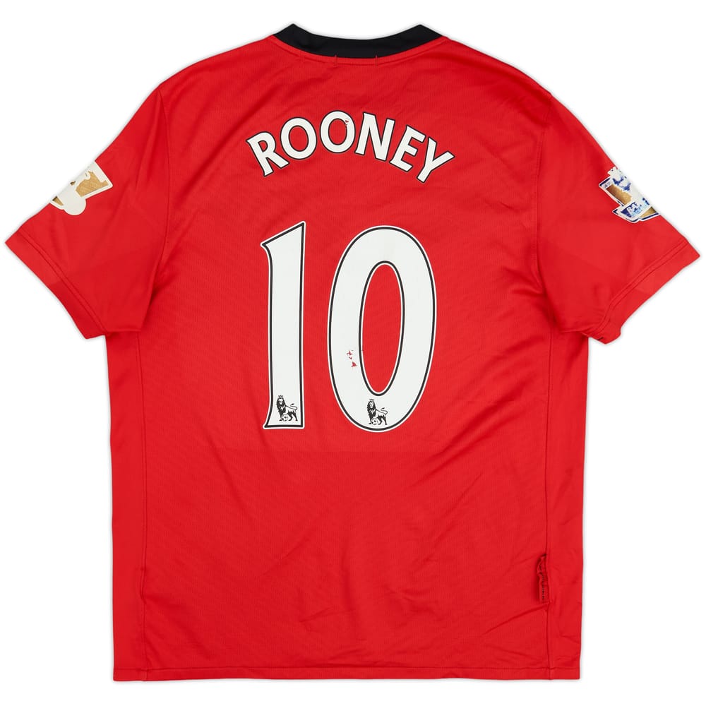 2009-10 Manchester United Home Shirt Rooney #10 - 5/10 - (M)