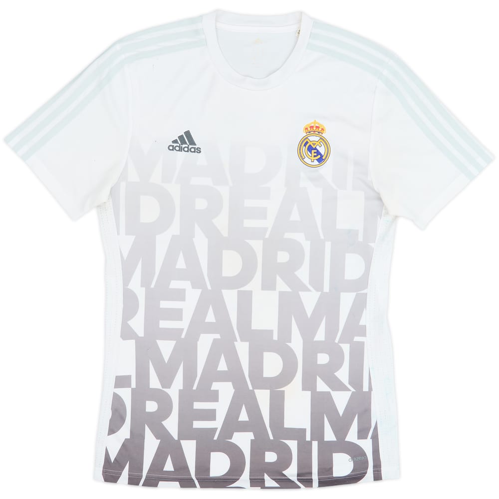 2015-16 Real Madrid adidas Training Shirt - 5/10 - (M)