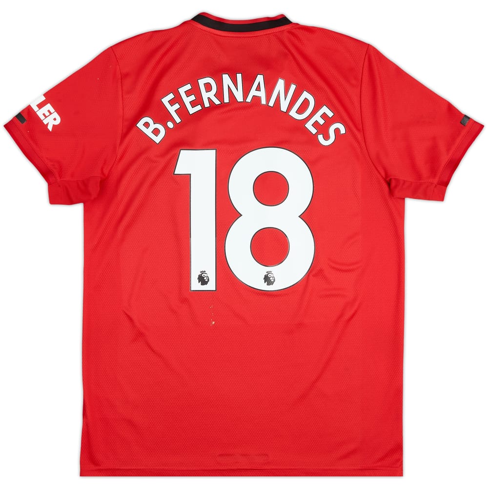 2019-20 Manchester United Home Shirt B.Fernandes #18 - 5/10 - (L)