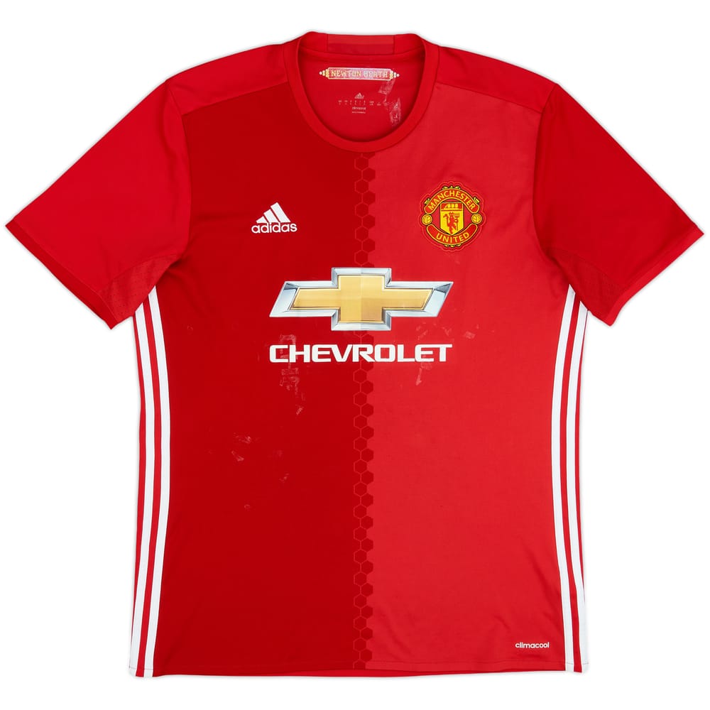 2016-17 Manchester United Home Shirt - 5/10 - (L)