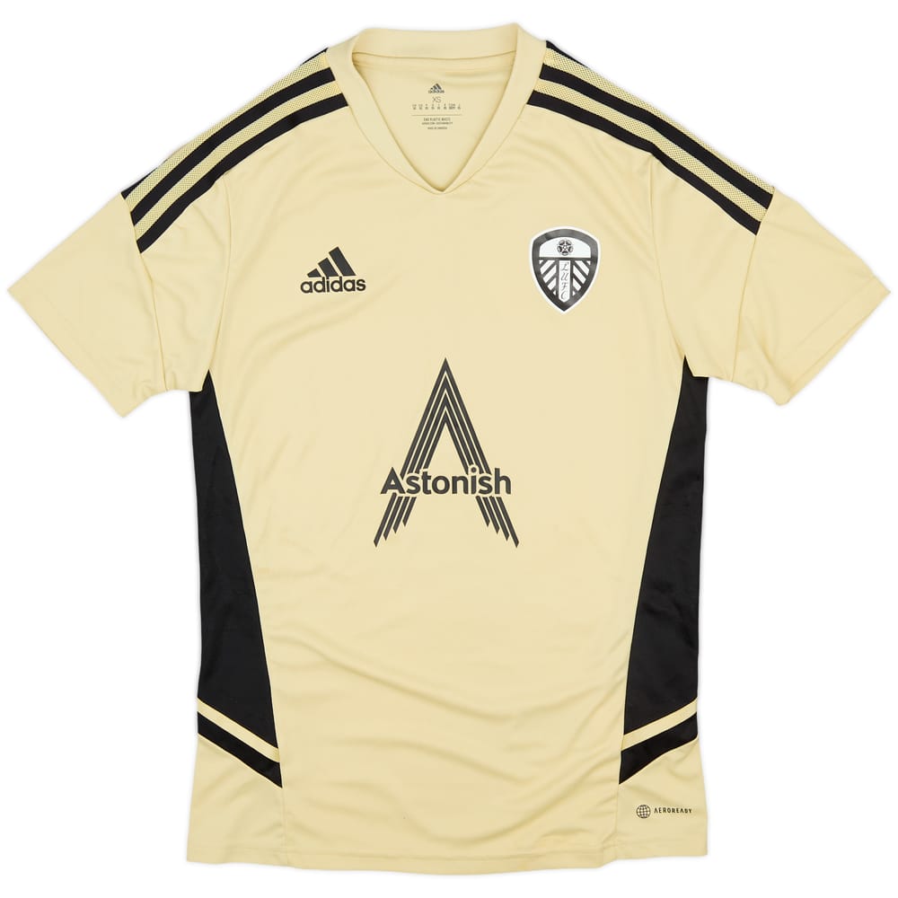 2022-23 Leeds adidas Training Shirt - 8/10 - (XS)