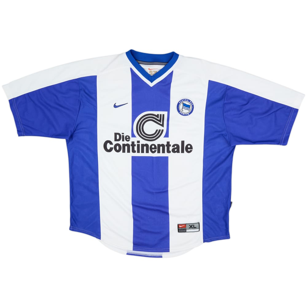 1999-00 Hertha Berlin Home Shirt - 8/10 - (XL)
