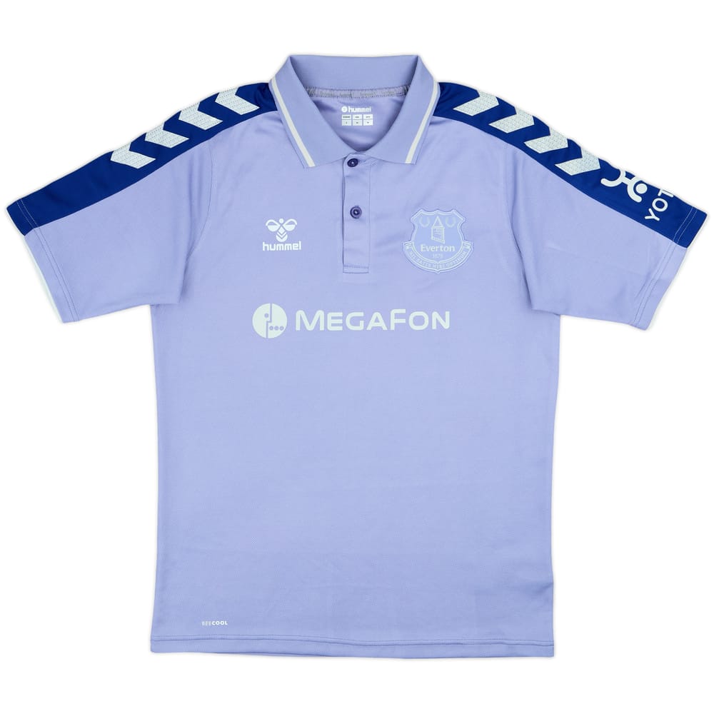 2021-22 Everton Hummel Polo Shirt - 8/10 - (S)