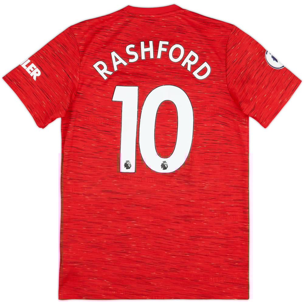 2020-21 Manchester United Home Shirt Rashford #10 - 8/10 - (M)