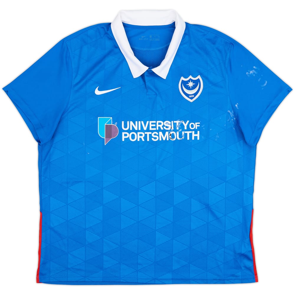 2020-21 Portsmouth Home Shirt - 4/10 - (XXL)