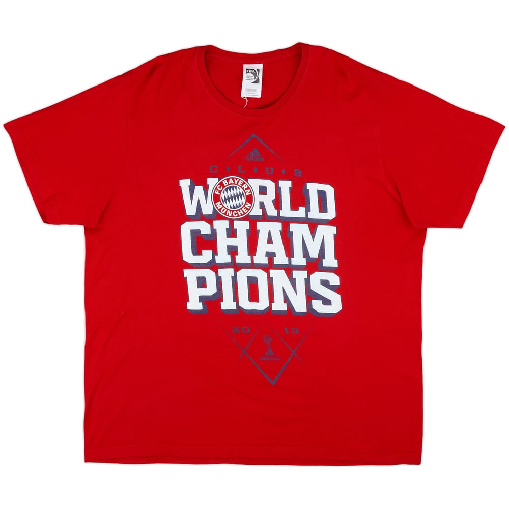 2013-14 Bayern Munich adidas Camiseta Gráfica - 8/10 - (XXL)