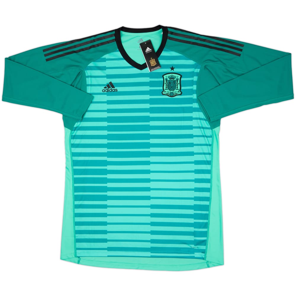 2018-19 Spain Player Issue GK Shirt (L)