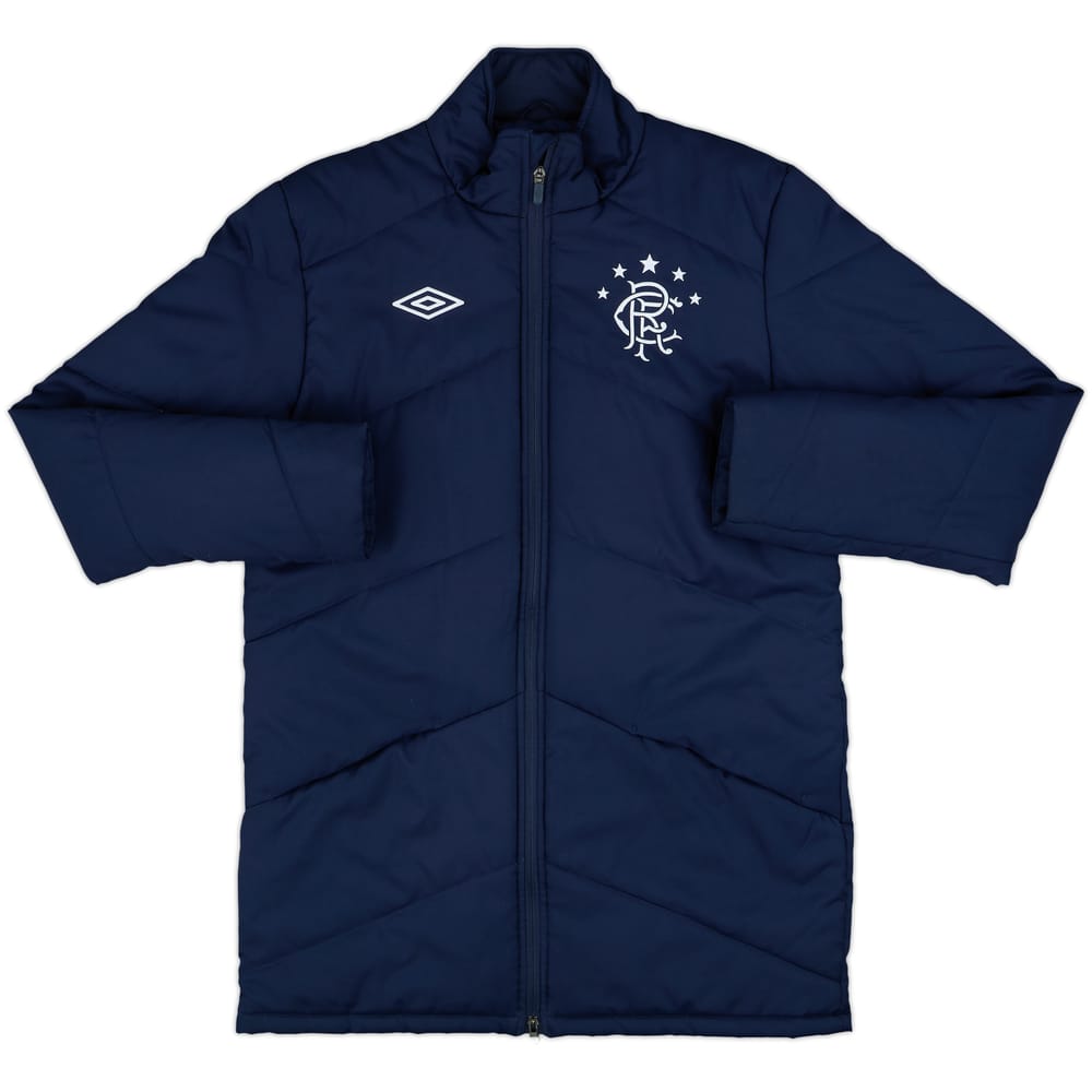 2011-12 Rangers Umbro Padded Bench Coat - 9/10 - (M)