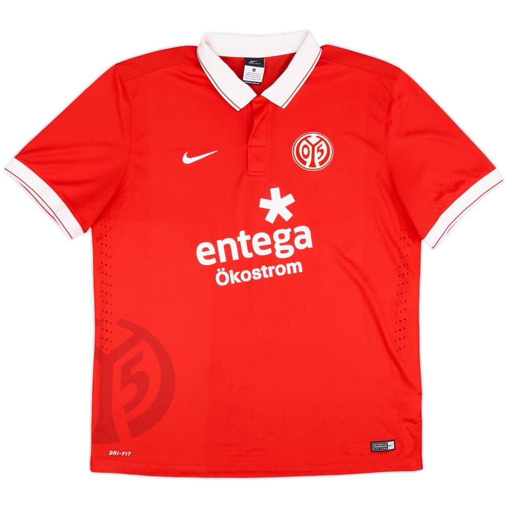 2014-15 FSV Mainz Home Shirt - 10/10 - (XL)
