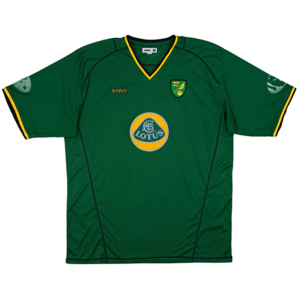 Camiseta de visitante del Norwich 2003-04 #12 - 6/10 - (XL)