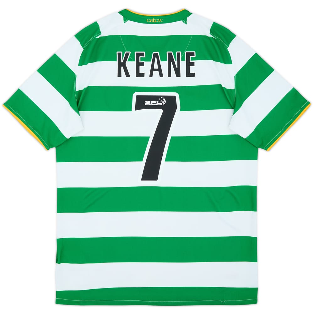 2008-10 Celtic Home Shirt Keane #7 - 5/10 - (S)