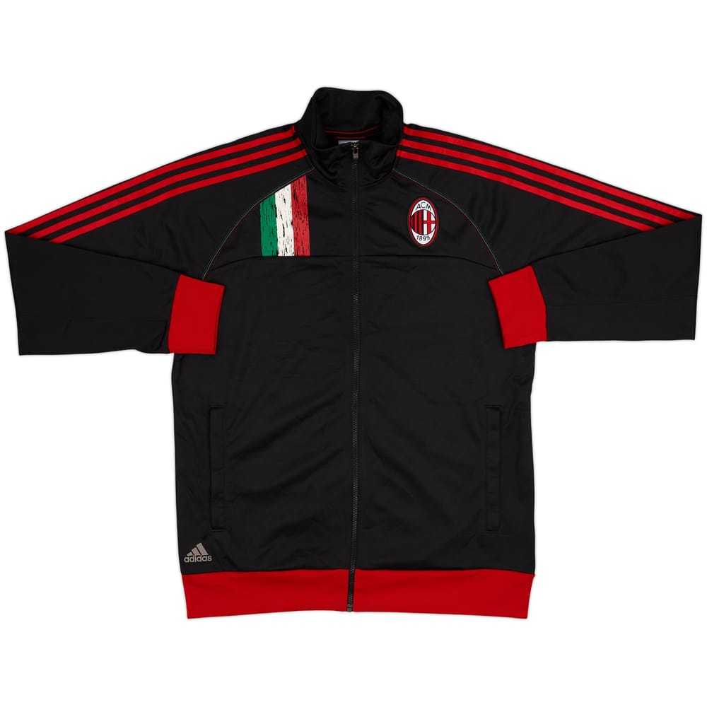 2013-14 AC Milan adidas Track Jacket - 8/10 - (L)