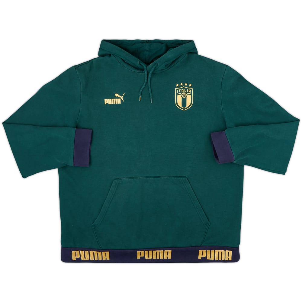 2019-20 Italy Kappa Hooded Sweat Top - 10/10 - (XL)