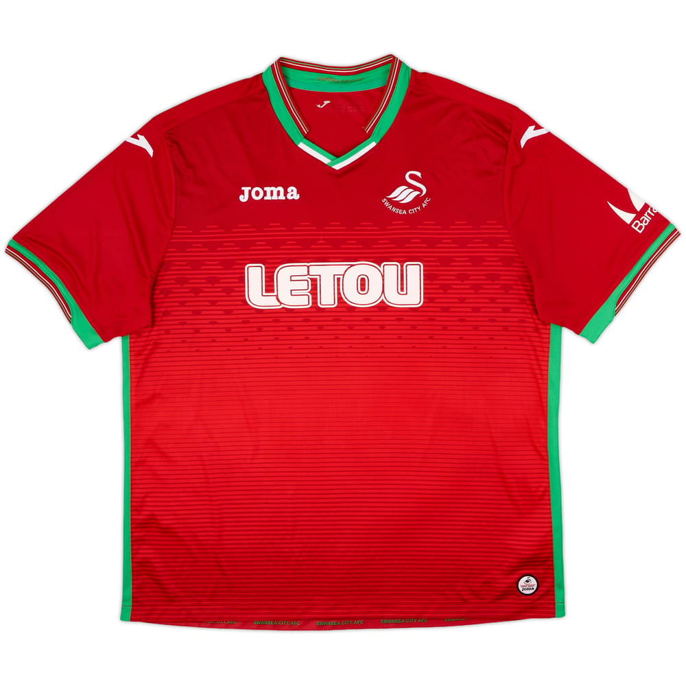 Camiseta de visitante del Swansea 2017-18 - 8/10 - (3XL)