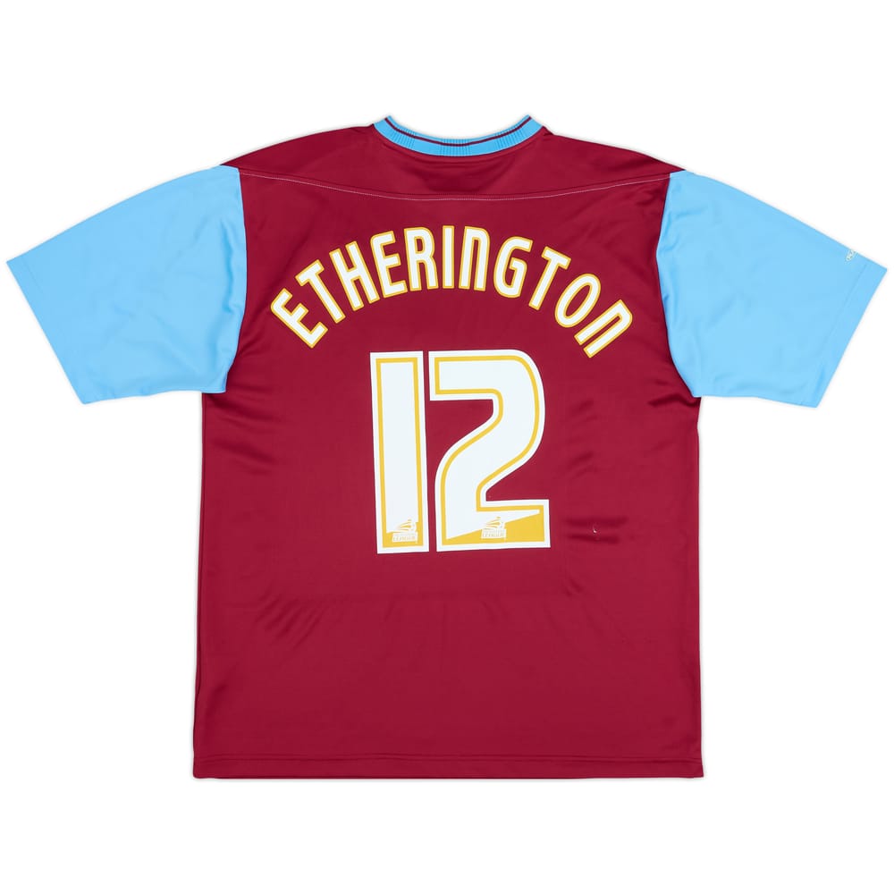 2003-05 West Ham Home Shirt Etherington #12 - 8/10 - (L)