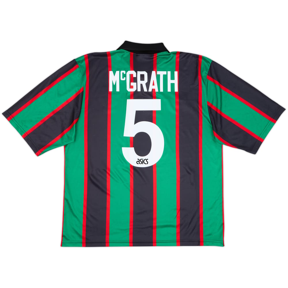 1993-95 Aston Villa Away Shirt McGrath #5 - 8/10 - (XL)