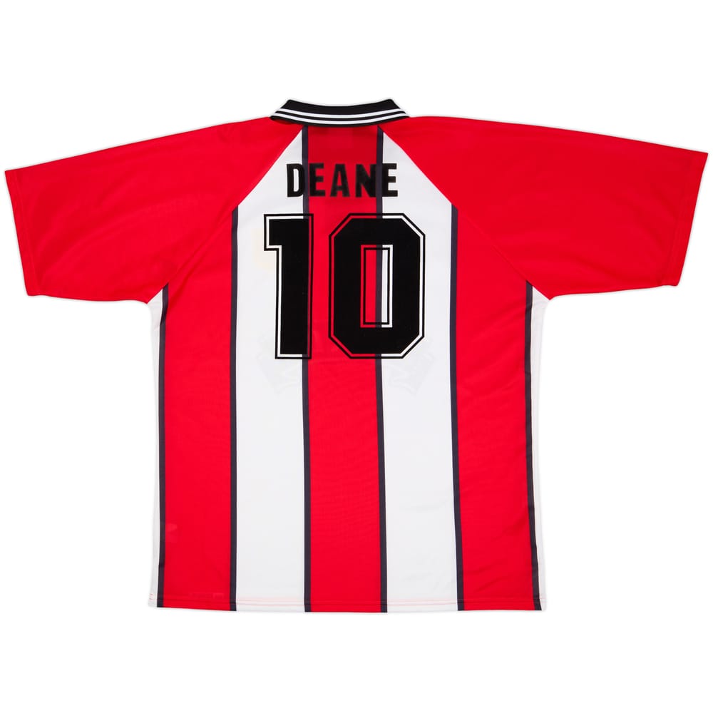1997-99 Sheffield United Home Shirt Deane #10 - 7/10 - (XXL)