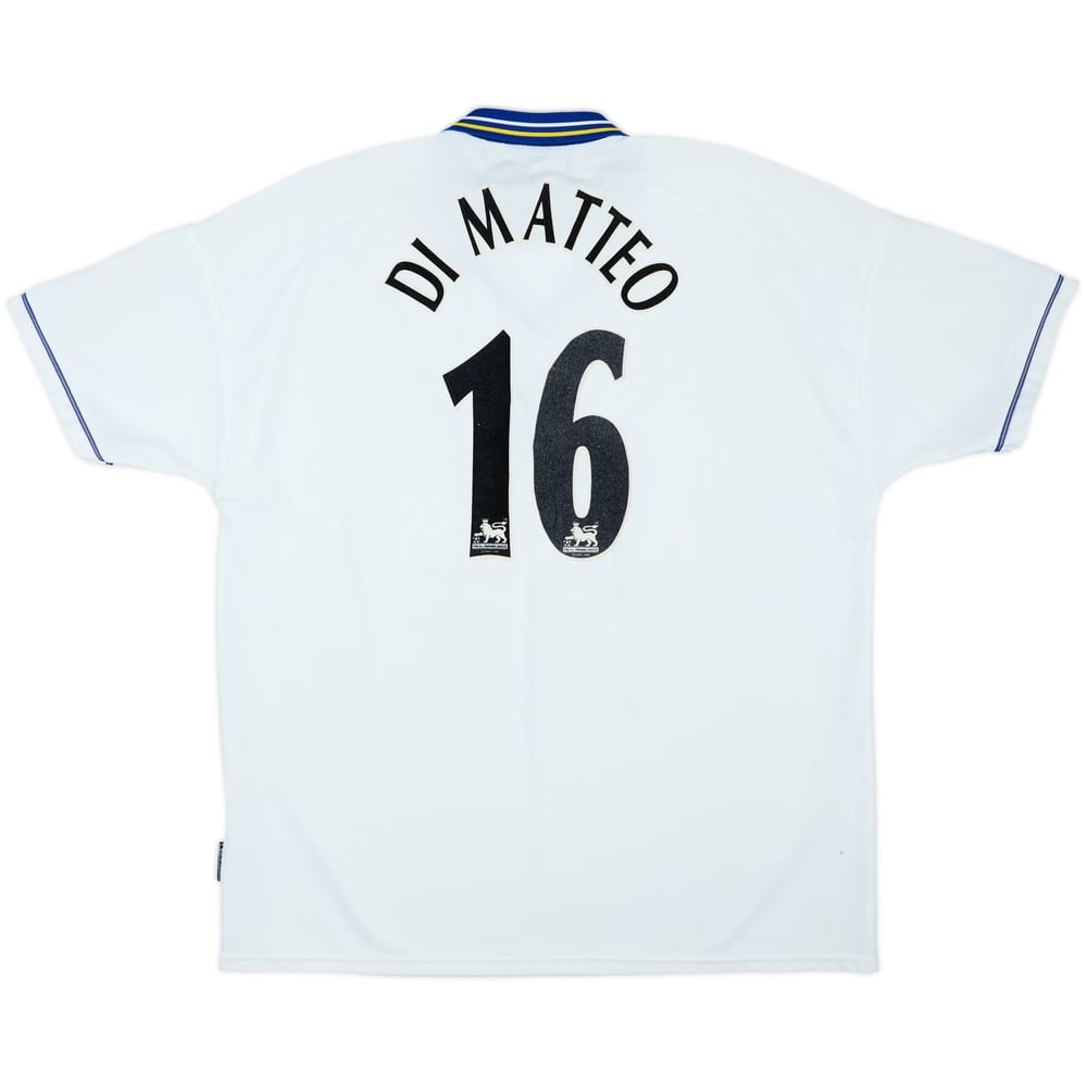 1998-00 Chelsea Away Shirt Di Matteo #16 - 6/10 - (XXL)