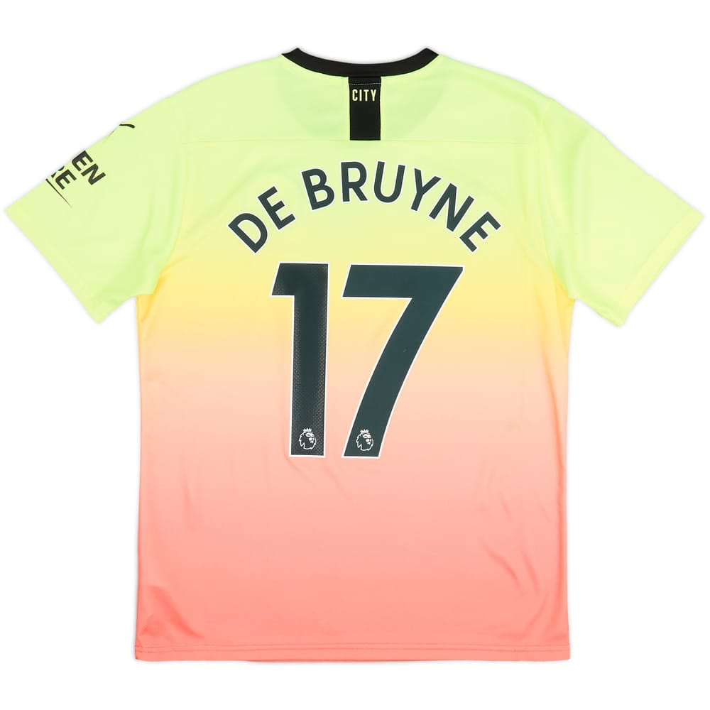 2019-20 Manchester City Third Shirt De Bruyne #17 - 8/10 - (M)