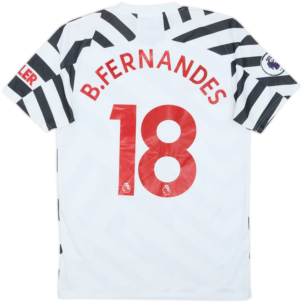 2020-21 Manchester United Third Shirt B.Fernandes #18 - 10/10 - (S)