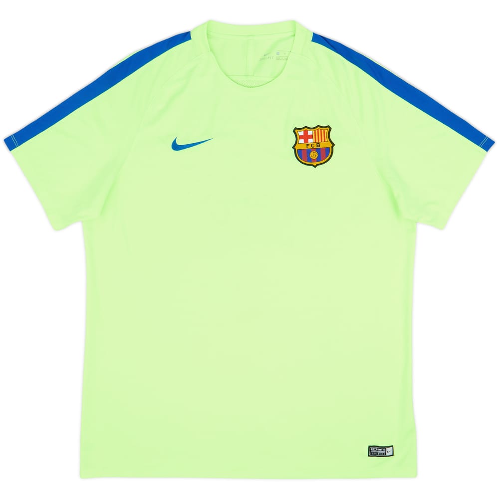 2017-18 Barcelona Nike Training Shirt - 8/10 - (XL)