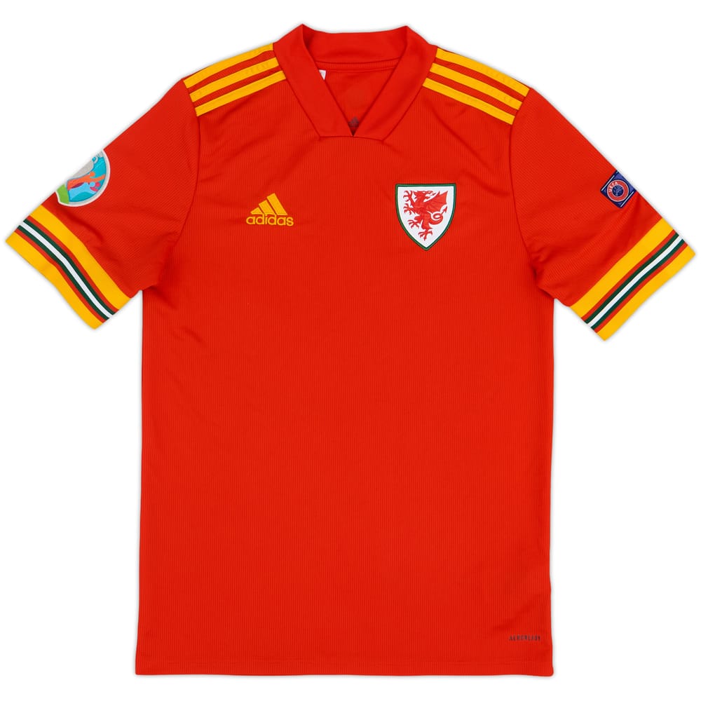2020-21 Wales Home Shirt - 8/10 - (XL.Boys)