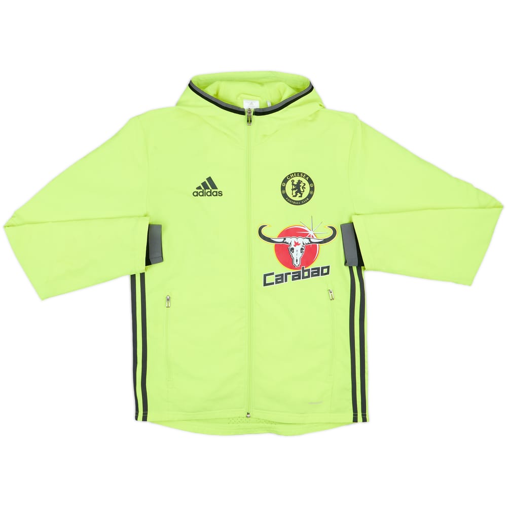 2016-17 Chelsea adidas Hooded Track Jacket - 6/10 - (XS)
