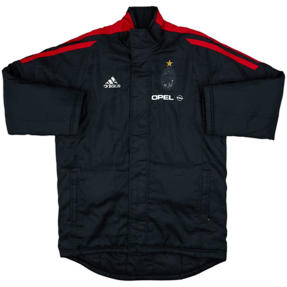 2001-02 AC Milan adidas Padded Bench Coat - 3/10 - (S)