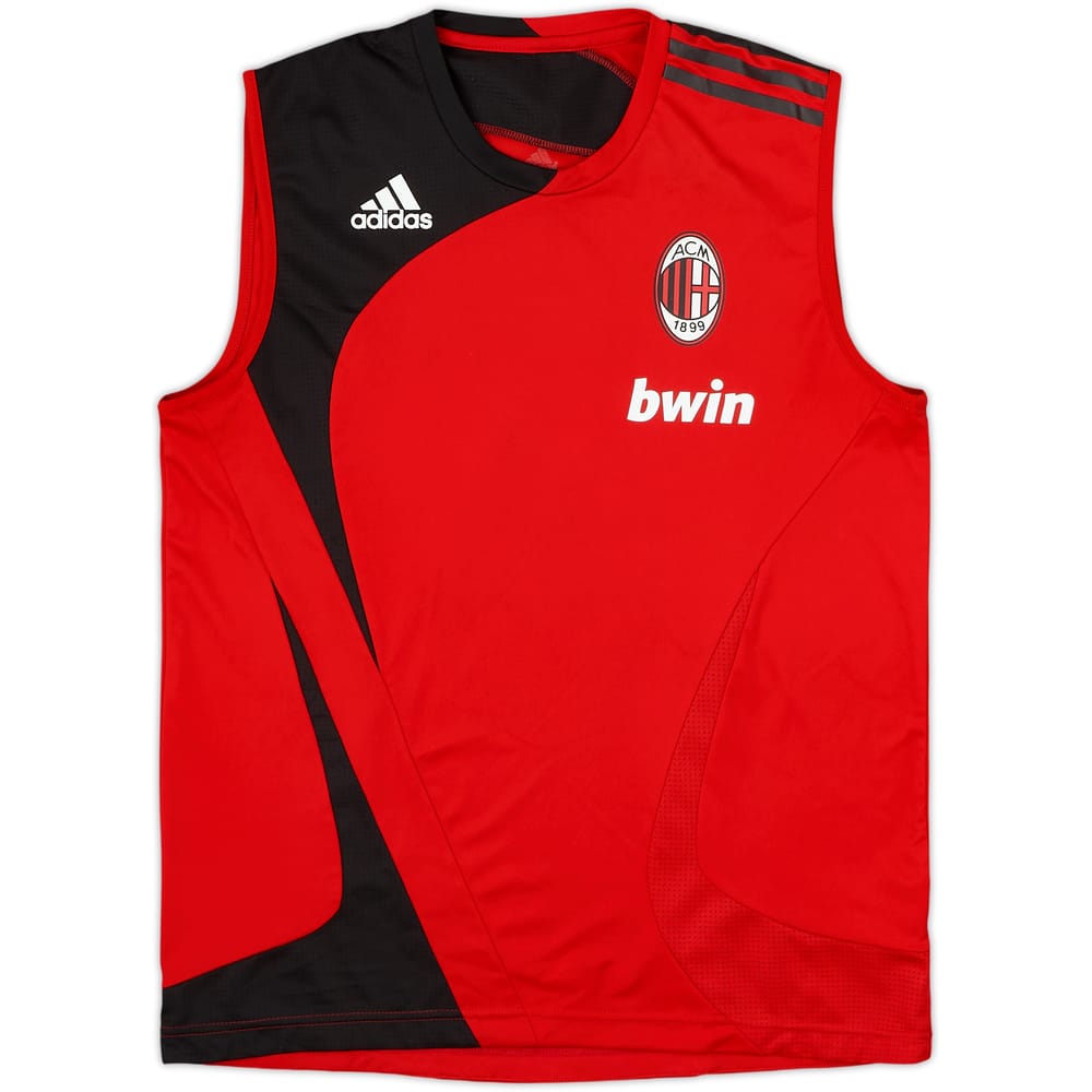 2007-08 AC Milan adidas Training Vest - 8/10 - (S)