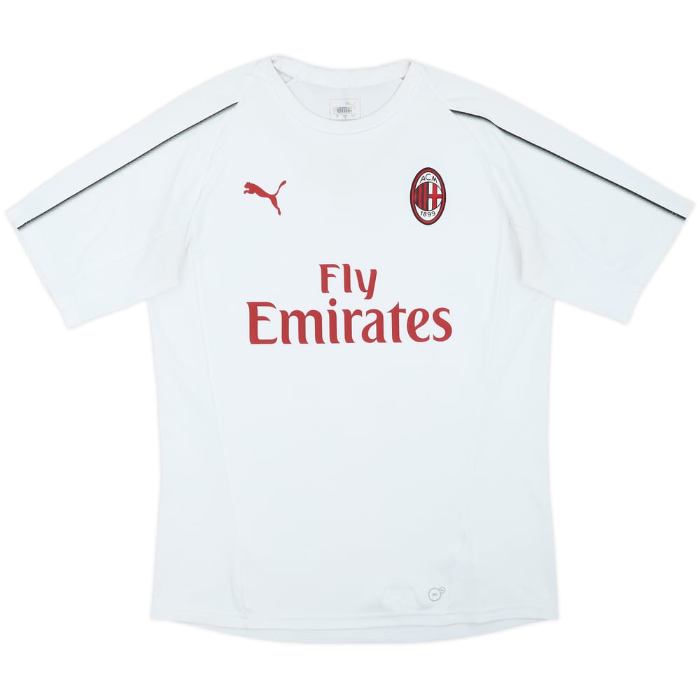 2018-19 AC Milan Puma Training Shirt - 6/10 - (L)