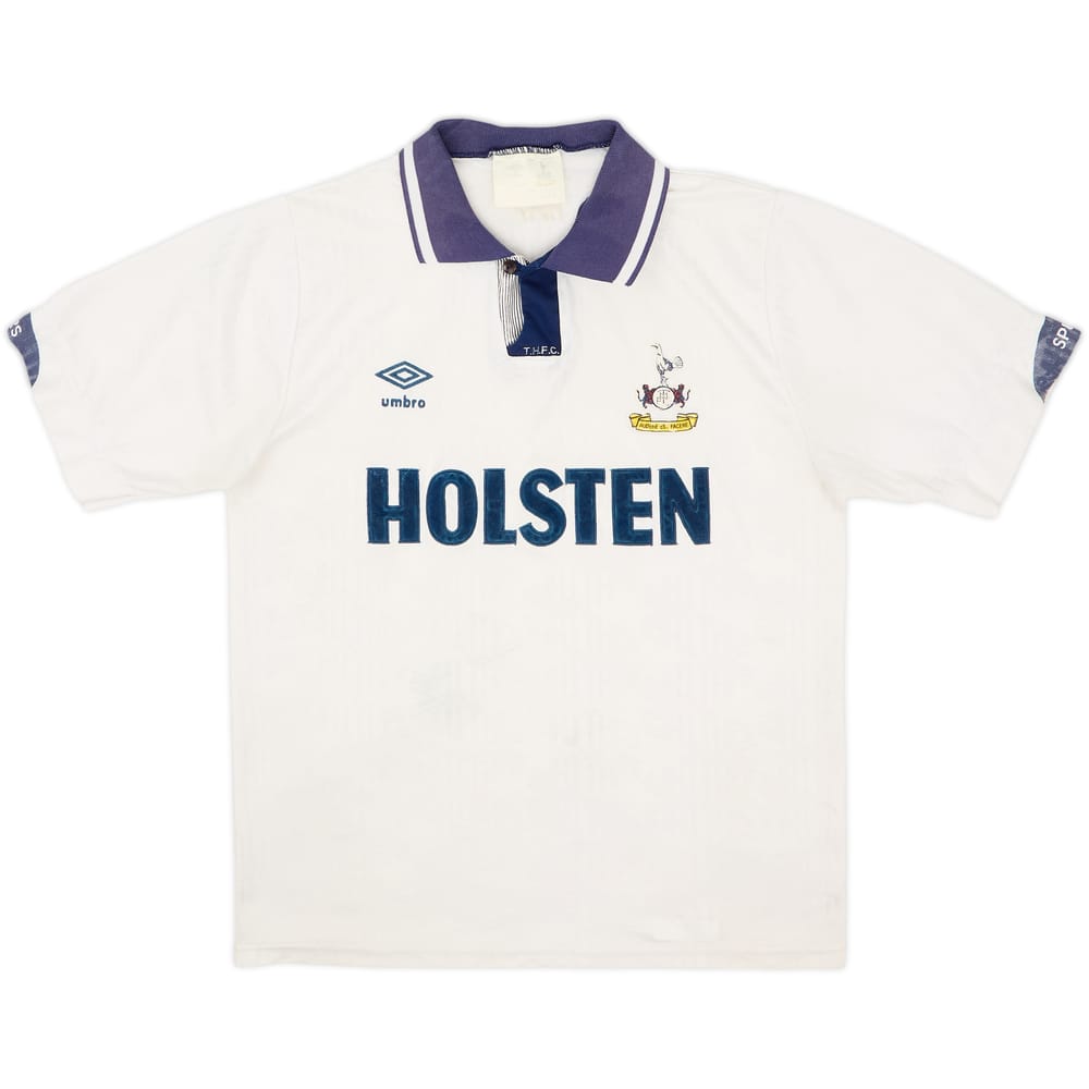 1991-93 Tottenham Home Shirt - 5/10 - (M)