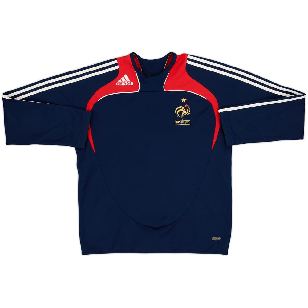 2007-08 France adidas Sweat Top - 8/10 - (M)