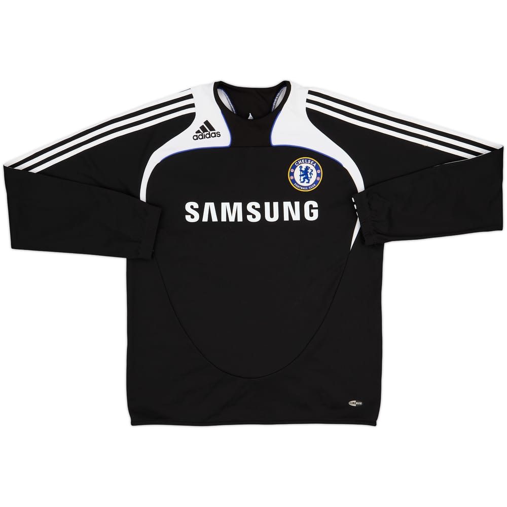 2008-09 Chelsea adidas Sweat Top - 8/10 - (M/L)