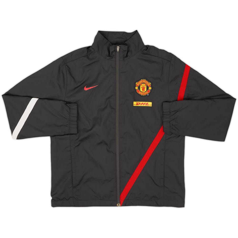 2012-13 Manchester United Nike Track Jacket - 6/10 - (L.Boys)