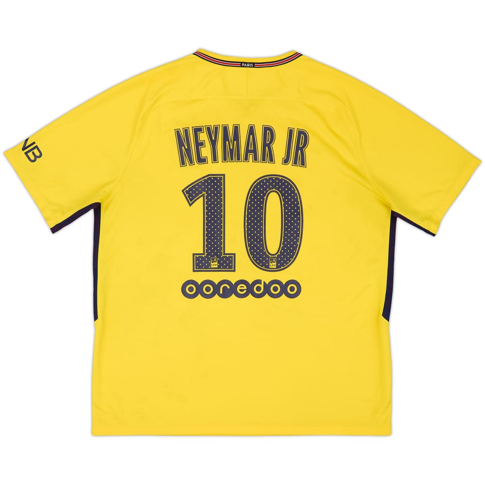2017-18 Paris Saint-Germain Away Shirt Neymar Jr #10 - 5/10 - (XL)