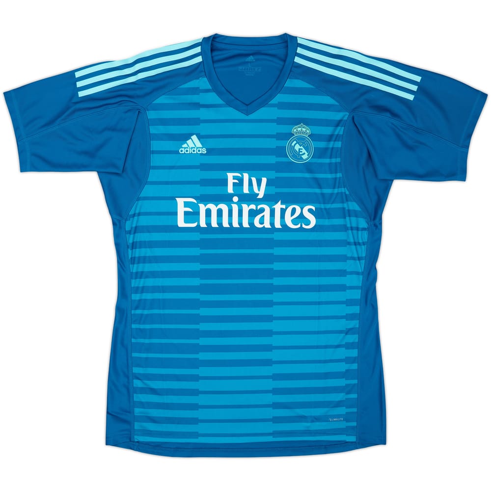 2018-19 Real Madrid GK S/S Shirt - 10/10 - (L)