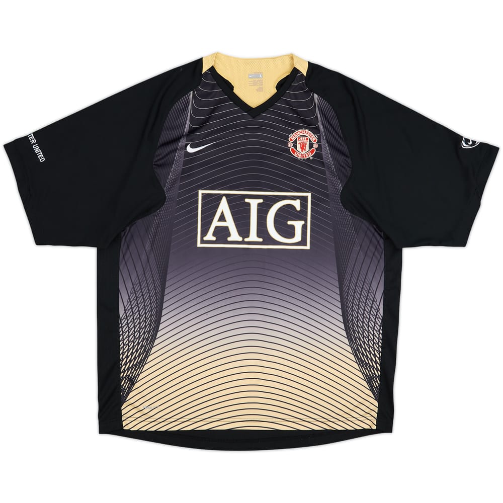 2007-08 Manchester United Nike Training Shirt - 10/10 - (L)