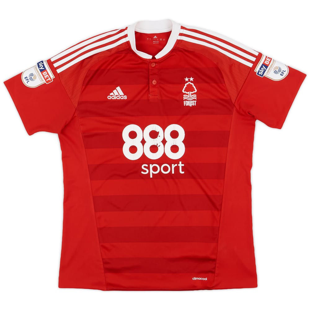 2016-17 Nottingham Forest Home Shirt - 5/10 - (L)