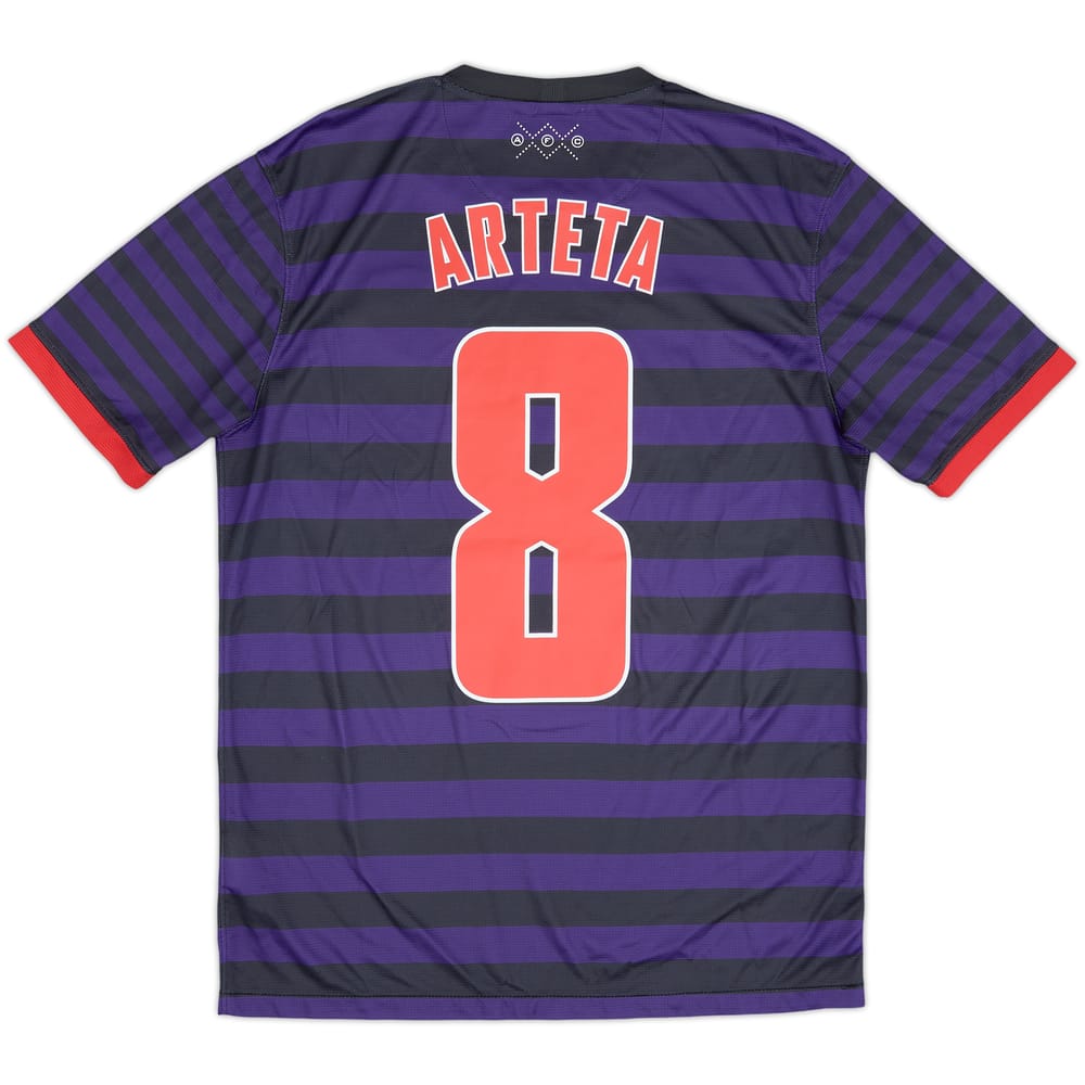 2012-13 Arsenal Away Shirt Arteta #8 - 5/10 - (M)