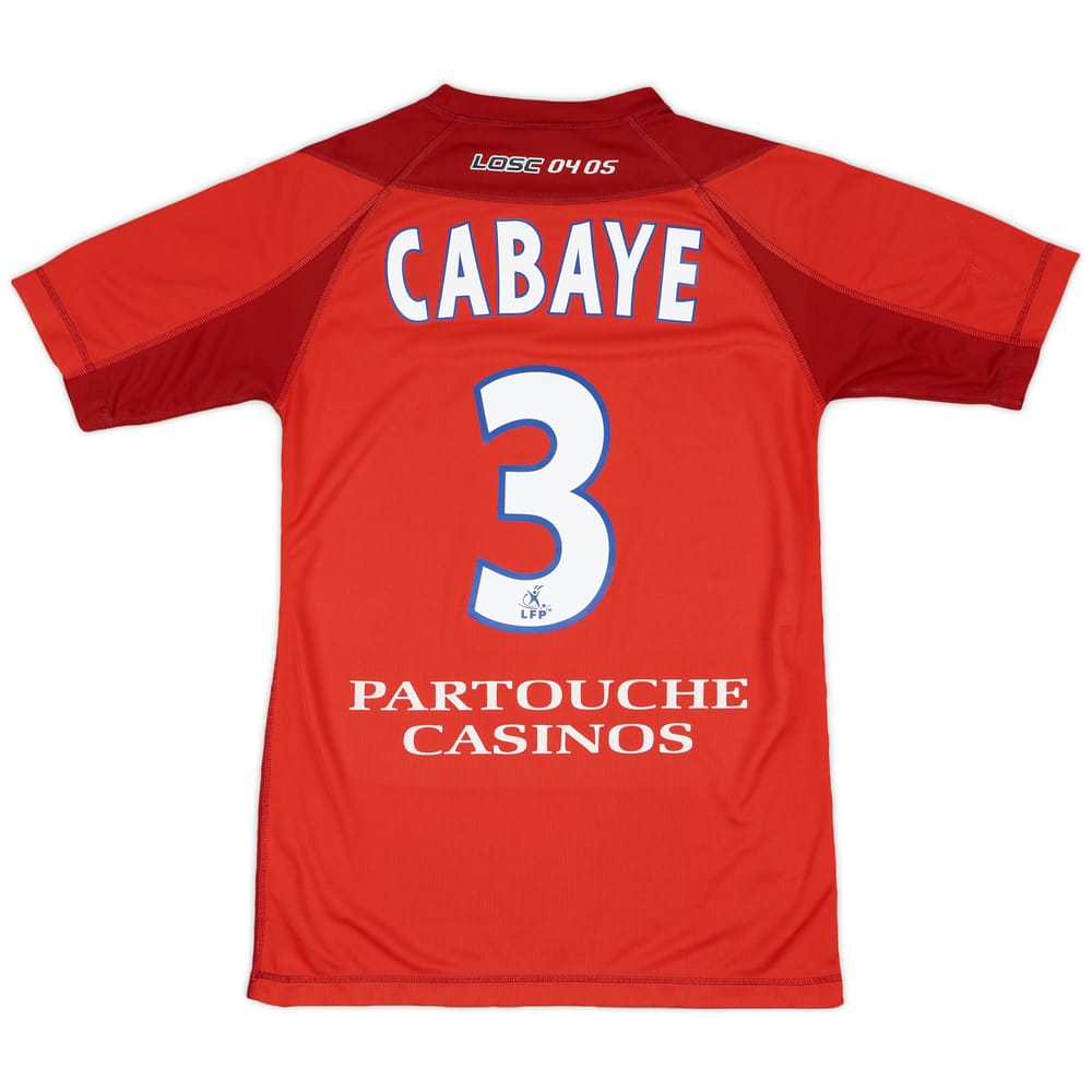2004-05 Lille Home Shirt Cabaye #3 - 6/10 - (S)