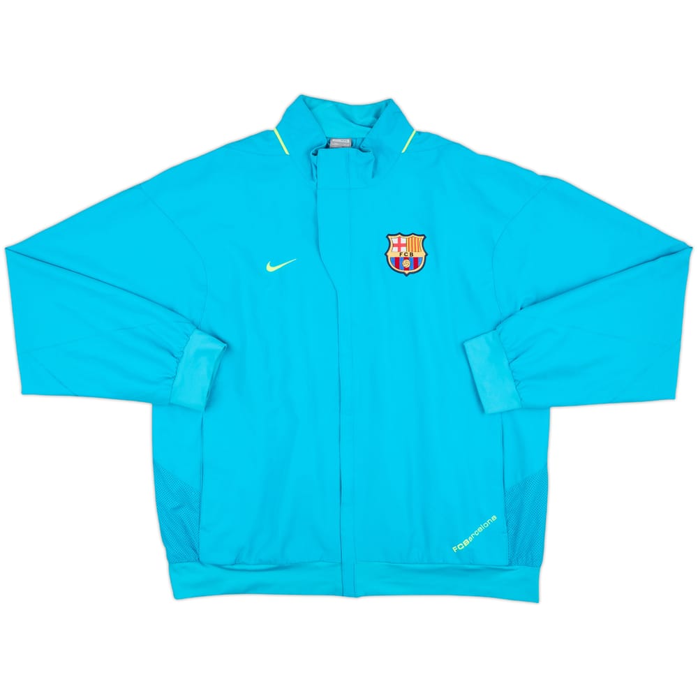 2007-08 Barcelona Nike Track Jacket - 8/10 - (XXL)