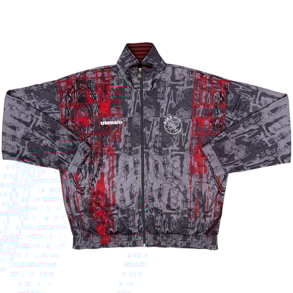 1995-96 Ajax Umbro Track Jacket - 9/10 - (XXL)